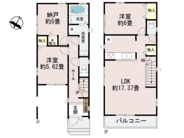 氷室町1丁目　間取図