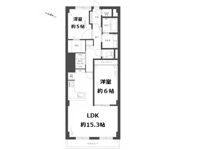 メイナー御影105　間取